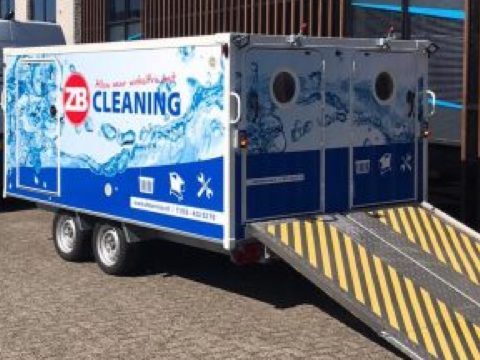 ZB Cleaning wagen